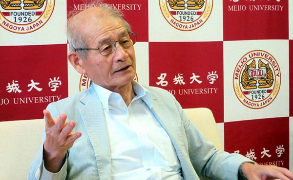노벨 화학상 수상자로 선정된 요시노 아카라 메이조대 교수. 사진=메이조대 홈페이지.